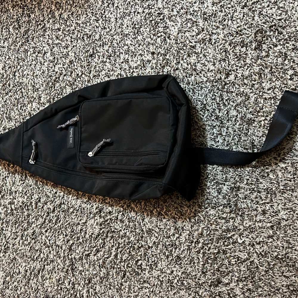 Vera Bradley side backpack black